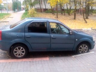 2010 Renault Logan I Рестайлинг, синий, 650000 рублей, вид 5