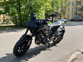 2017 Yamaha MT-09 (FZ-09), чёрный, 800000 рублей, вид 1