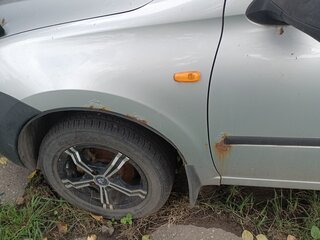 2014 Lada (ВАЗ) Granta I, серебристый, 300000 рублей, вид 3