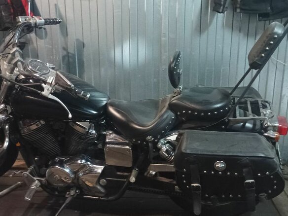 2001 Honda VT 750, чёрный, 380000 рублей - вид 9