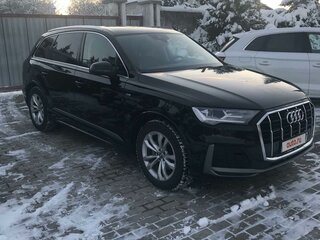 2020 Audi Q7 45 TDI II (4M) Рестайлинг, чёрный, 6833384 рублей, вид 2