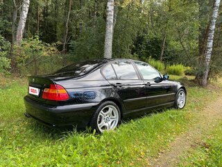 2002 BMW 3 серии 318i IV (E46) Рестайлинг, чёрный, 700000 рублей, вид 4