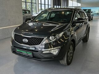 2014 Kia Sportage III Рестайлинг, чёрный, 1489000 рублей, вид 3