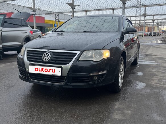 2007 Volkswagen Passat B6, чёрный, 440000 рублей - вид 2
