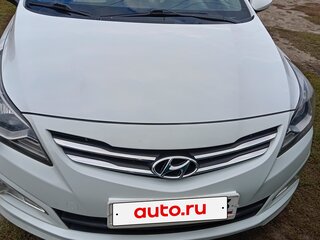 2014 Hyundai Solaris I Рестайлинг, белый, 1150000 рублей, вид 1