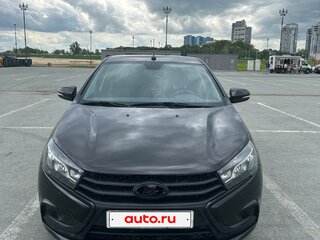 2017 Lada (ВАЗ) Vesta I, чёрный, 850000 рублей, вид 2