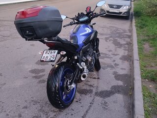 2017 Yamaha MT-07 (FZ-07), синий, 620000 рублей, вид 2