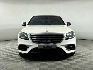 2019 Mercedes-Benz S-Класс 350 d VI (W222, C217) Рестайлинг, белый, 4849000 рублей, вид 2