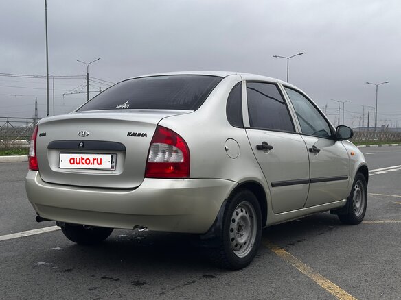 2007 Lada (ВАЗ) Kalina I, бежевый, 375000 рублей - вид 5