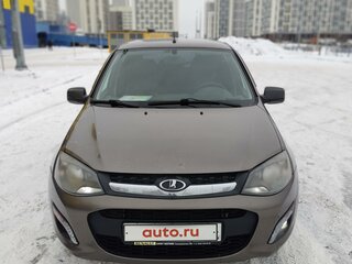 2014 Lada (ВАЗ) Kalina II, коричневый, 455000 рублей, вид 2