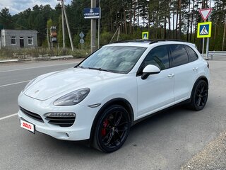 2012 Porsche Cayenne S II (958), белый, 2400000 рублей, вид 3