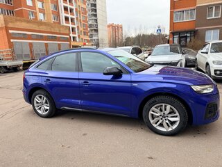 2021 Audi Q5 Sportback 45 TFSI I (FY), синий, 6799000 рублей, вид 4