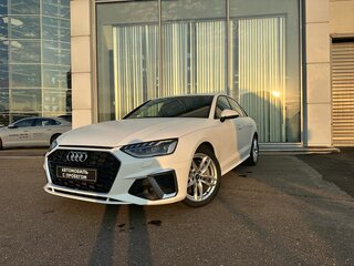 2020 Audi A4 45 TFSI V (B9) Рестайлинг, белый, 3900000 рублей, вид 2