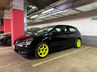 2003 Honda Civic Type R VII Рестайлинг, чёрный, 1150000 рублей, вид 5