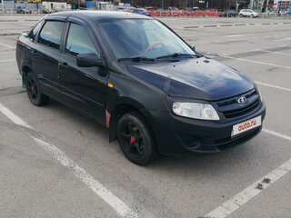 2016 Lada (ВАЗ) Granta I, чёрный, 330000 рублей, вид 4