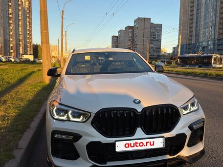 2021 BMW X6 M50d III (G06), белый, 8500000 рублей, вид 1
