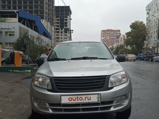 2014 Lada (ВАЗ) Granta I, серебристый, 275000 рублей, вид 2