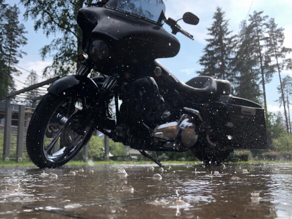 2007 Harley-Davidson Electra Glide, чёрный, 800000 рублей - вид 7