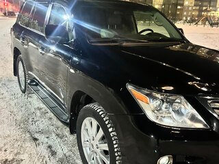 2008 Lexus LX 570 III, чёрный, 3600000 рублей, вид 2