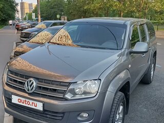 2013 Volkswagen Amarok Double Cab full-time I, серый, 1700000 рублей, вид 1