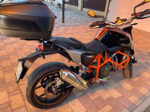 2016 KTM 690 Duke, оранжевый, 585000 рублей