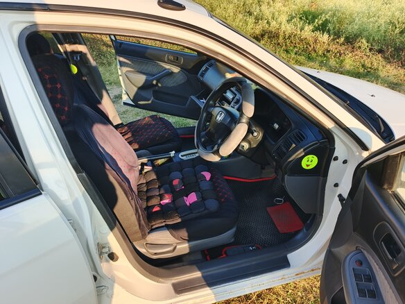 2001 Honda Civic Ferio III, белый, 299000 рублей - вид 5