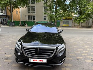 2013 Mercedes-Benz S-Класс 500 Long VI (W222, C217), чёрный, 4030000 рублей, вид 2