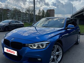 2017 BMW 3 серии 320i xDrive VI (F3x) Рестайлинг, синий, 2799000 рублей, вид 2