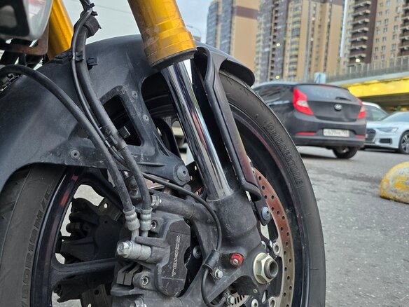 2014 Suzuki V-Strom 1000, красный, 760000 рублей - вид 11