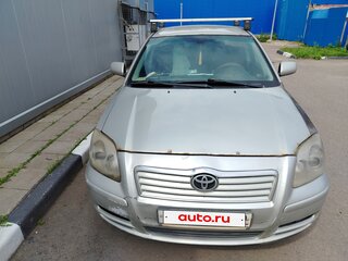 2004 Toyota Avensis II, серебристый, 430000 рублей, вид 1