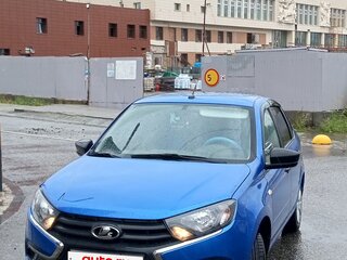 2020 Lada (ВАЗ) Granta I Рестайлинг, синий, 515000 рублей, вид 2