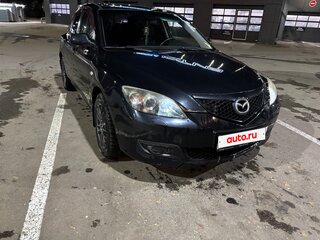 2007 Mazda 3 I (BK) Рестайлинг, чёрный, 620000 рублей, вид 1