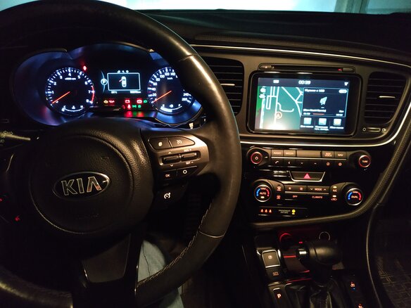 2015 Kia Optima III Рестайлинг, белый, 1860000 рублей - вид 12