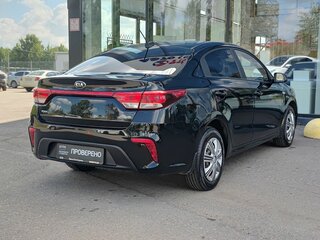 2017 Kia Rio IV, чёрный, 1280000 рублей, вид 5