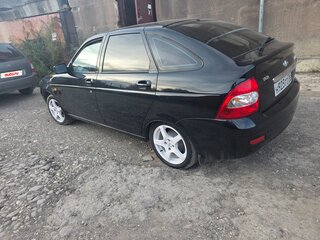 2008 Lada (ВАЗ) Priora I, чёрный, 600000 рублей, вид 1