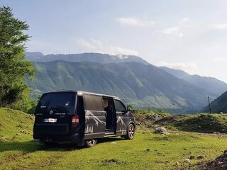 2006 Volkswagen Transporter T5, чёрный, 800000 рублей, вид 3