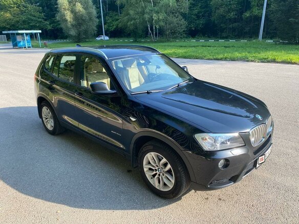 2013 BMW X3 30d xDrive II (F25), чёрный - вид 9