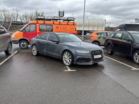 2013 Audi A6 IV (C7), синий, 2650000 рублей - вид 32