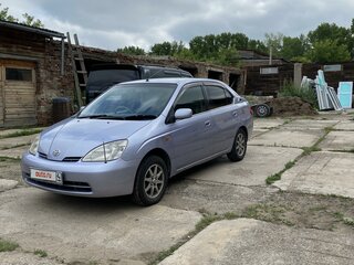 2002 Toyota Prius I Рестайлинг (XW10), синий, 330000 рублей, вид 1