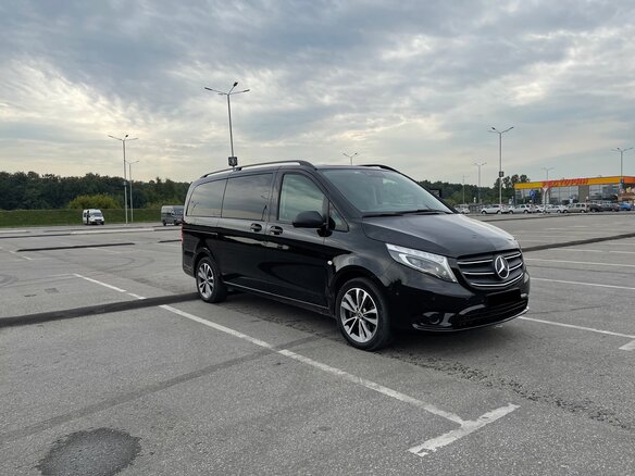 2020 Mercedes-Benz Vito 119 BlueTEC L2 III (W447), чёрный - вид 2