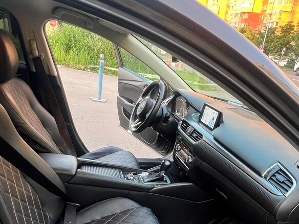 2018 Mazda 6 III (GJ) Рестайлинг, коричневый, 1950000 рублей - вид 6
