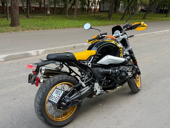2021 BMW R Nine T Urban G/S, чёрный - вид 1