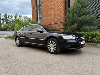 2007 Audi A8 Long II (D3) Рестайлинг, чёрный, 5400000 рублей, вид 4