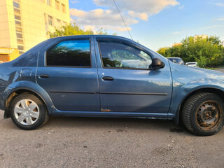 2012 Renault Logan I Рестайлинг, синий, 550000 рублей, вид 3