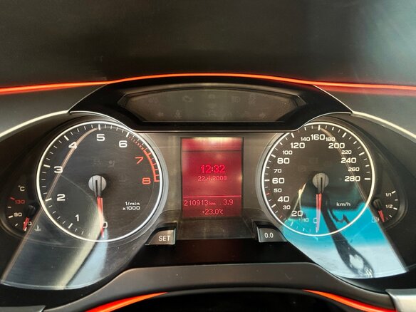 2009 Audi A4 IV (B8), голубой, 1200000 рублей - вид 9
