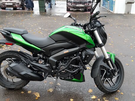 2022 Bajaj Dominar 400, зелёный, 400000 рублей, вид 5