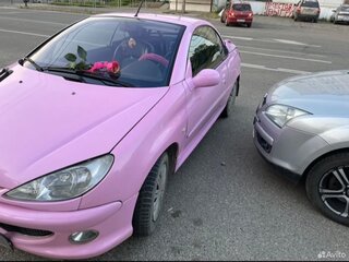 2004 Peugeot 206, розовый, 870000 рублей, вид 1