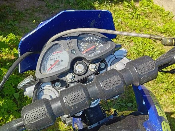 2014 Wels ZT250-XT, синий, 95000 рублей - вид 6