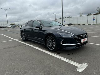 2021 Hyundai Sonata VIII (DN8), синий, 3000000 рублей, вид 3