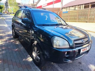 2008 Hyundai Tucson I, зелёный, 1050000 рублей, вид 1